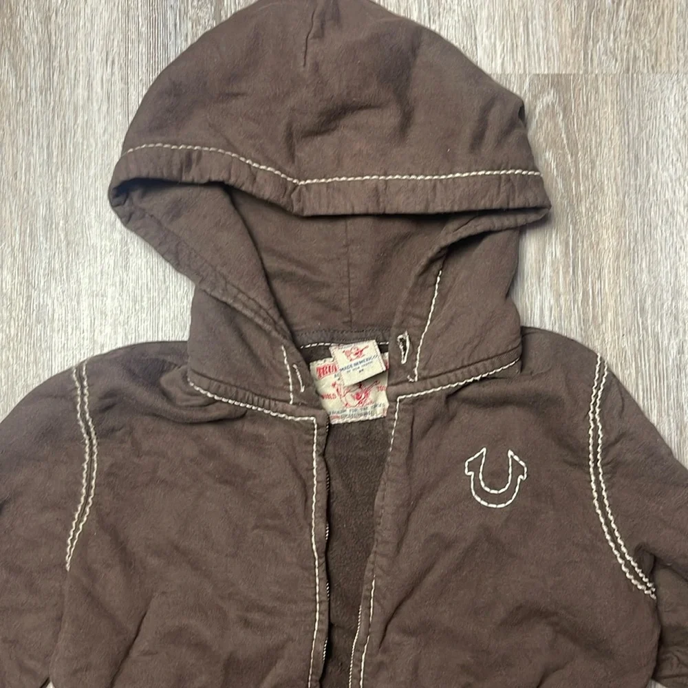 True Religion Hooded Sweatshirt Youth Small
